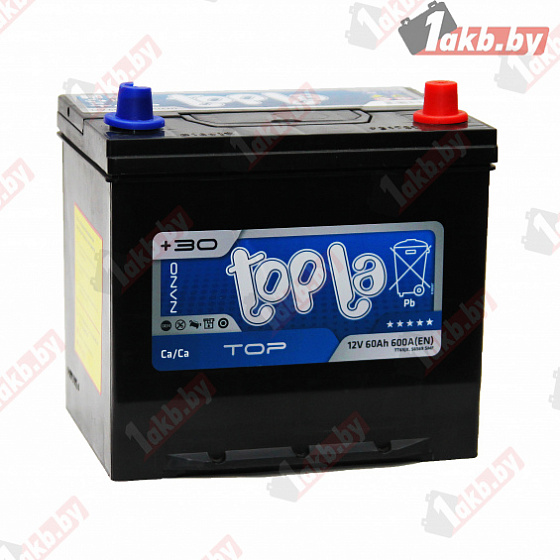 Topla TOP Asia (60 A/h), 600A R+