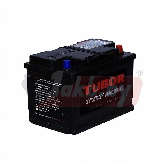 TUBOR SYNERGY (70 A/h), 720A R+