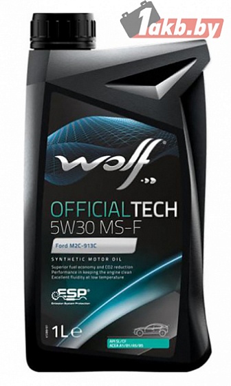 Wolf Official Tech 5W-30 MS-F 1л