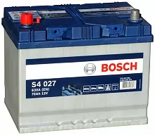 Аккумулятор Bosch S4 027 Asia (70 А/h), 630A L+ (570 413 063)