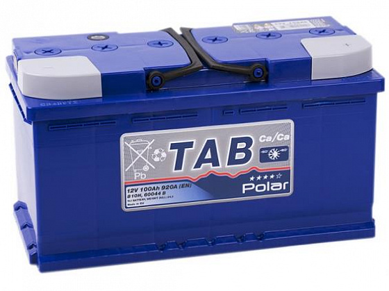TAB Polar Blue (100 A/h), 900А R+