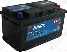 Аккумулятор HAWK (85 A/h), 800A R+ низ.