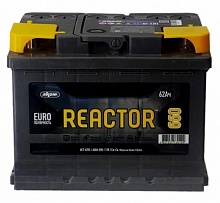 Аккумулятор АКОМ Reactor 6CT-62 Евро (62 A/h), 660A R+