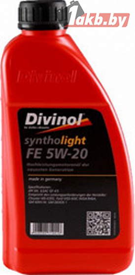 Divinol Syntholight FE 5W-20 1л