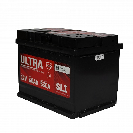 ULTRA PRO Asia (60 A/h), 600A R+