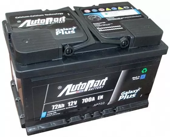 Autopart Galaxy Plus AP722 (72 A/h), 700A R+