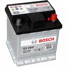 Аккумулятор Bosch S3 000 (40 A/h), 340A R+ (540 406 034)