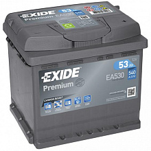 Аккумулятор Exide Premium EA530 (53 A/h), 540A R+