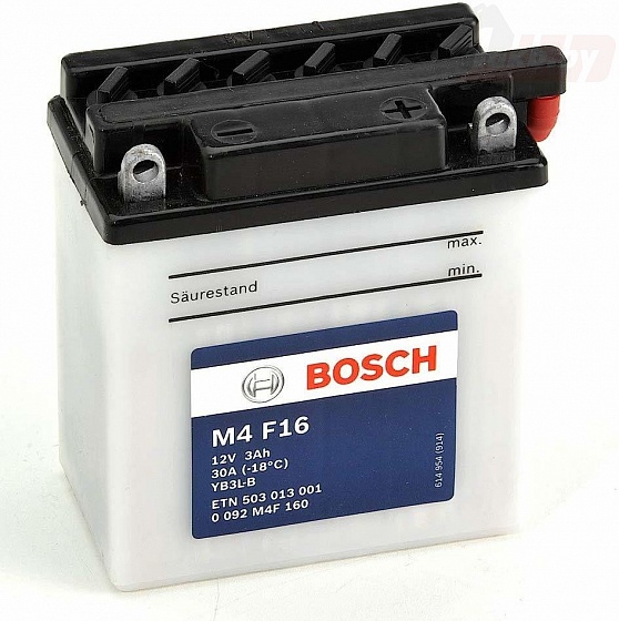 Bosch M4 F16 503 013 001 (3 A/h), 30A R+