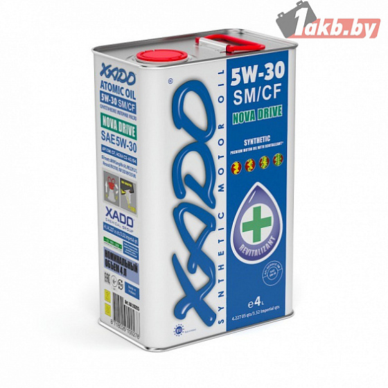 Xado Atomic Oil 5W-30 SM/CF 4л