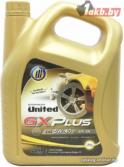 United Oil GX Plus 5W-40 4л