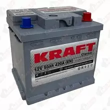 Аккумулятор Kraft (50A/h), 420 R+