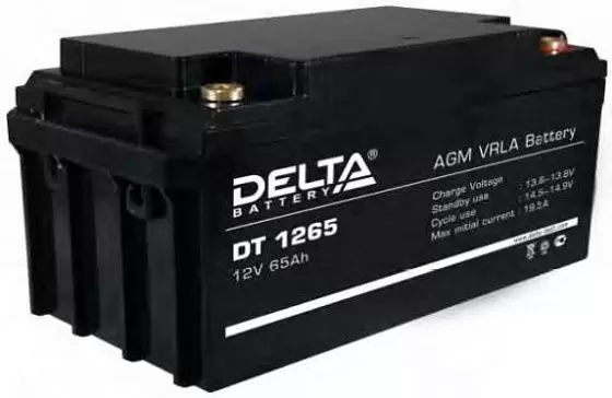 Аккумулятор для ИБП Delta DT 1265 12V-65 Ah