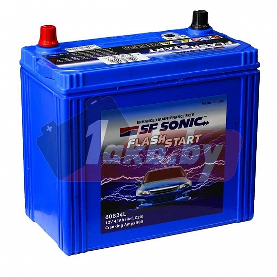 SF SONIC ASIA  (45 A/h), 500A R+ (Exide)