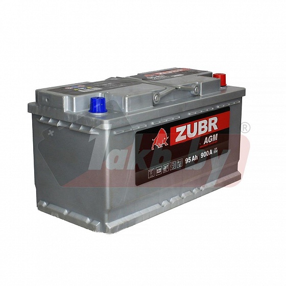 ZUBR AGM (95 A/h), 850A R+