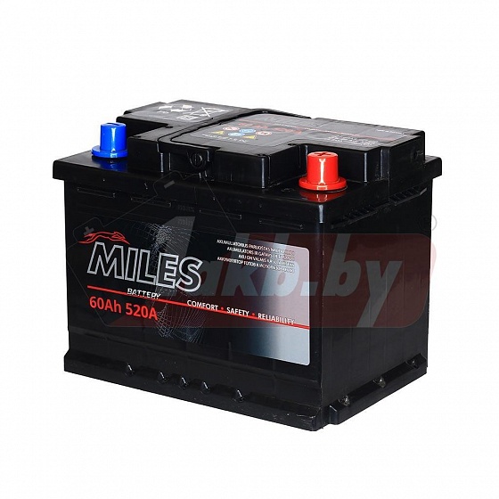 MILES (60 A/h), 500A R+