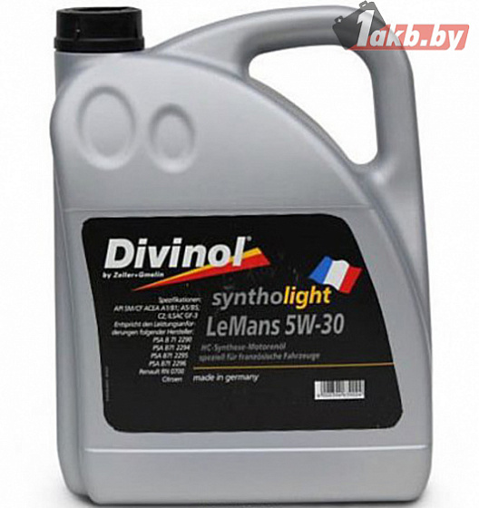 Divinol Syntholight LeMans 5W-30 5л