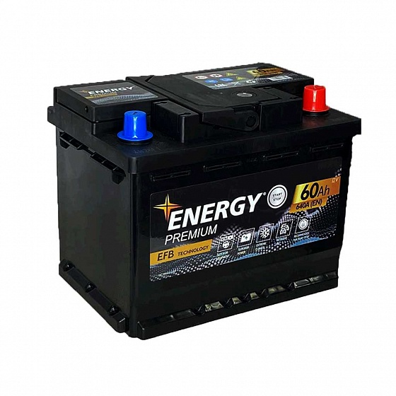 Energy Premium EFB (60 A/h), 640A R+