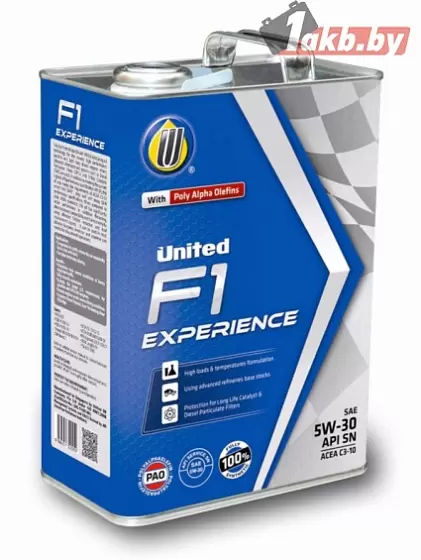 United Oil F1 Experience 5W-30 4л