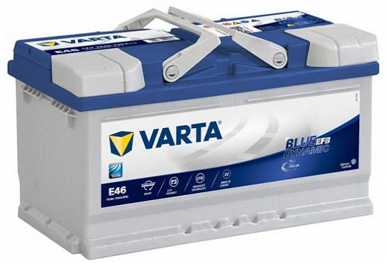 Varta Blue Dynamic EFB E46 (75 А/h), 730А R+