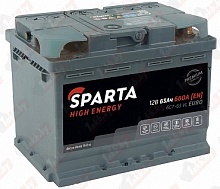 Аккумулятор SPARTA High Energy (63 A/h), 660A R+