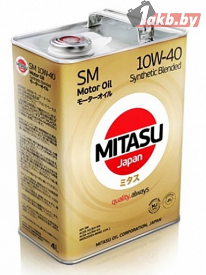 Mitasu MJ-122 10W-40 4л