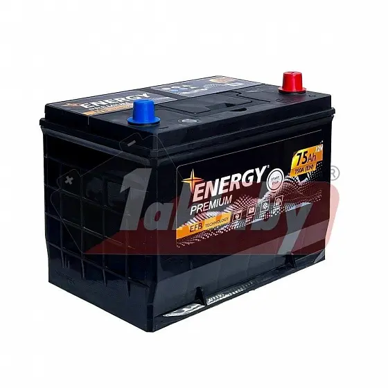 Energy Premium EFB Asia (75 A/h), 750A R+