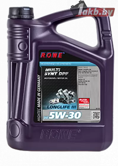 ROWE Hightec Multi Synt DPF SAE 5W-30 5л