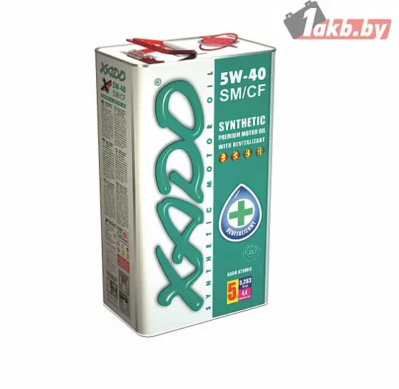 Xado Atomic Oil 5W-40 SM/CF 5л