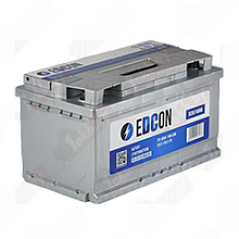 Аккумулятор Edcon (80 A/h), 740A R+ низ.