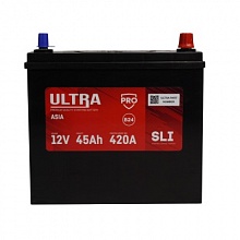 Аккумулятор ULTRA PRO Asia (45 A/h), 420A R+