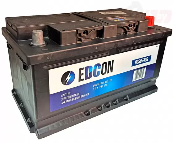 Edcon (80 A/h), 740A R+ (DC80740R)