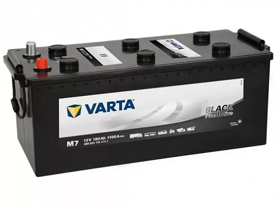 Varta Promotive Black M7 (180 А/h), 1100А L+