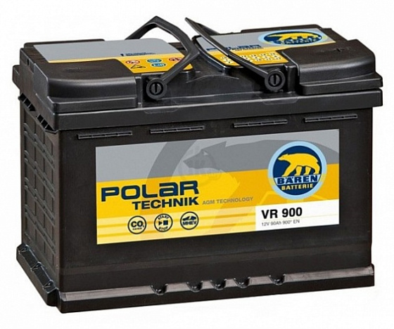 Baren Polar Blu (90 A/h), 800А R+ 7905632