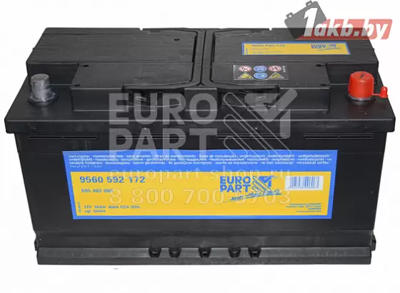 EUROPART (95Ah), 800A R+