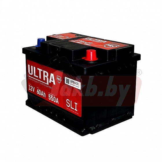 ULTRA PRO (60 A/h), 550A R+ низ.