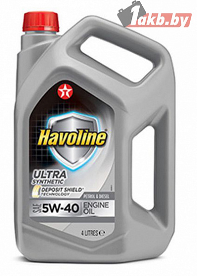 Texaco Havoline Ultra 5W-40 4л