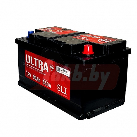 ULTRA PRO (90 A/h), 830A R+ низ. (LB4)