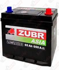 Аккумулятор ZUBR Premium Asia (65 A/h), 650A R+
