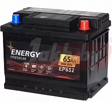 Аккумулятор Energy Premium EP652 (65 A/h), 640A R+