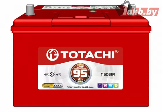TOTACHI CMF115D31 (95Ah), 750A L+