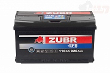 Аккумулятор Zubr EFB (110 A/h), 920А R+