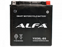 Аккумулятор ALFA YIX30L-BS AGM (30 A/h), 385A R+