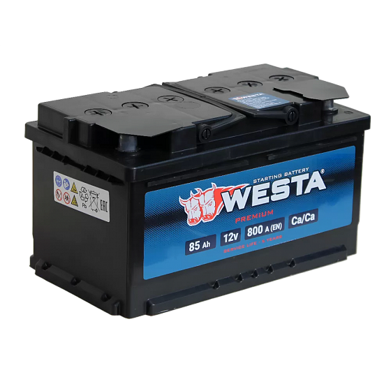 WESTA (85 A/h), 800A низ. R+