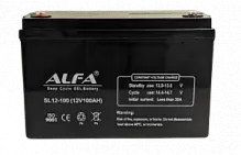 Аккумулятор ALFA M8 (100 A/h), 12V (C20) L+