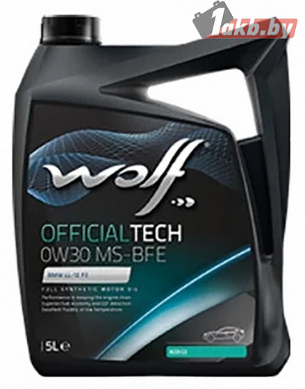 Wolf OfficialTech 0W-30 MS-BFE 5л