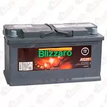 Аккумулятор BLIZZARO AGM  (92 A/h)  850A R+