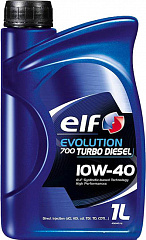 Моторное масло ELF Evolution 700 10W-40 Turbo Diesel 1 л.
