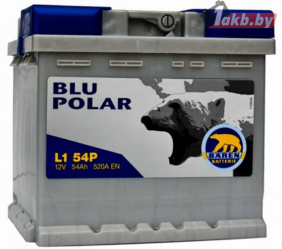 Baren Polar Plus (54 A/h), 520А R+