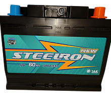 Аккумулятор STEELRON (60 A/h), 500A R+